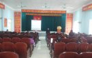 Hội nghị tập huấn hướng dẫn kỹ thuật trồng và chăm sóc cây, kỹ thuật nông nghiệp tại xã Quang Trung