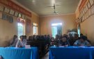 đại biểu HĐND xã Quang Trung tổ chức hội nghị tiếp xúc cử tri trước kỳ họp thứ 8