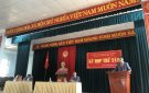 HĐND xã Quang Trung khoá 20 nhiệm kỳ 2021-2026 tổ chức kỳ họp lần thứ 8