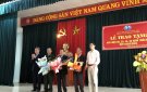 Đảng uỷ xã Quang Trung tổ chức Lễ trao huy hiệu đảng đợt 3/02/2024