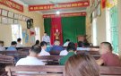 Khối dân vận Đảng uỷ xã Quang Trung tổ chức giao ban thường kỳ ( tháng 4 năm 2024)